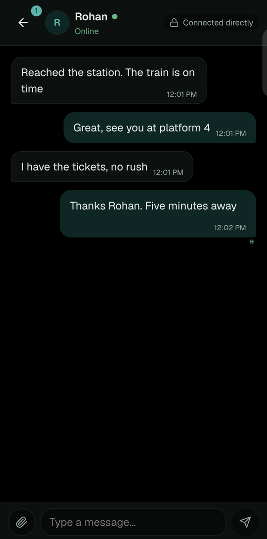 EchoIt on an Android phone: a conversation with Rohan